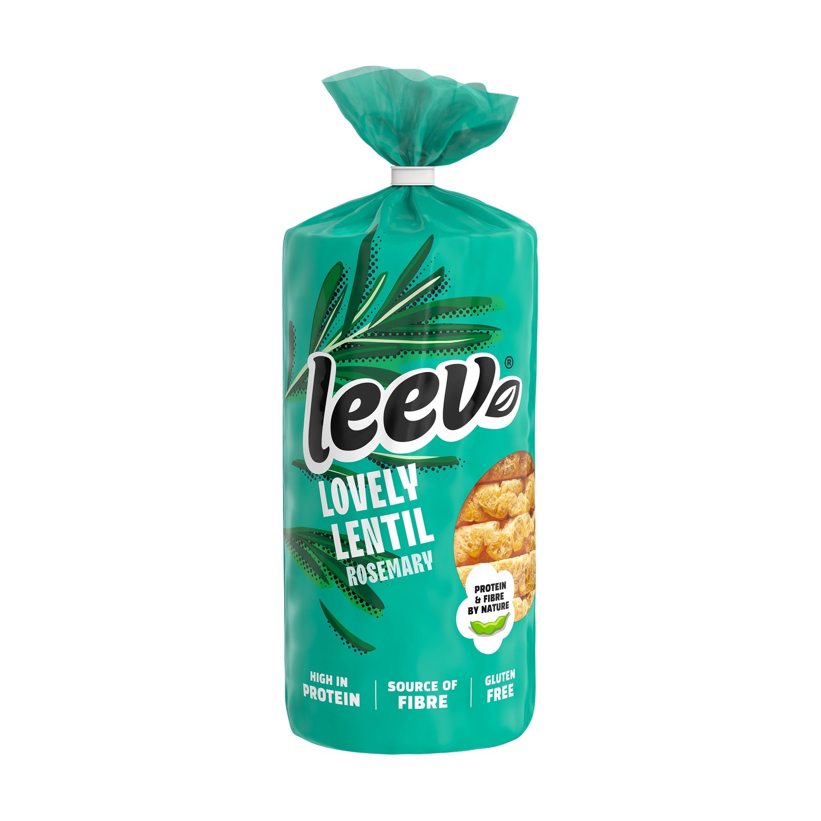 Rol Leev Linzenwafels Rozemarijn van 117 gram met dertien glutenvrije wafels